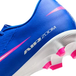 Nike Zoom Mercurial Vapor 16 Academy Gras / Kunstgras Voetbalschoenen (MG) Blauw Wit Felroze