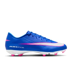 Nike Zoom Mercurial Vapor 16 Academy Gras / Kunstgras Voetbalschoenen (MG) Blauw Wit Felroze