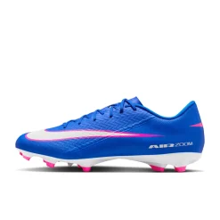 Nike Zoom Mercurial Vapor 16 Academy Gras / Kunstgras Voetbalschoenen (MG) Blauw Wit Felroze