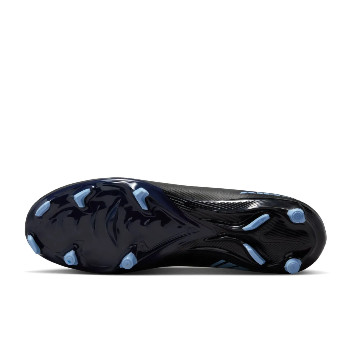 Nike Zoom Mercurial Vapor 16 Academy Gras / Kunstgras Voetbalschoenen (MG) Zwart Lichtblauw