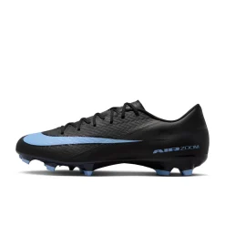 Nike Zoom Mercurial Vapor 16 Academy Gras / Kunstgras Voetbalschoenen (MG) Zwart Lichtblauw