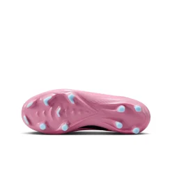 Nike Zoom Mercurial Vapor 16 Academy Gras / Kunstgras Voetbalschoenen (MG) Kids Roze Felrood Lichtblauw