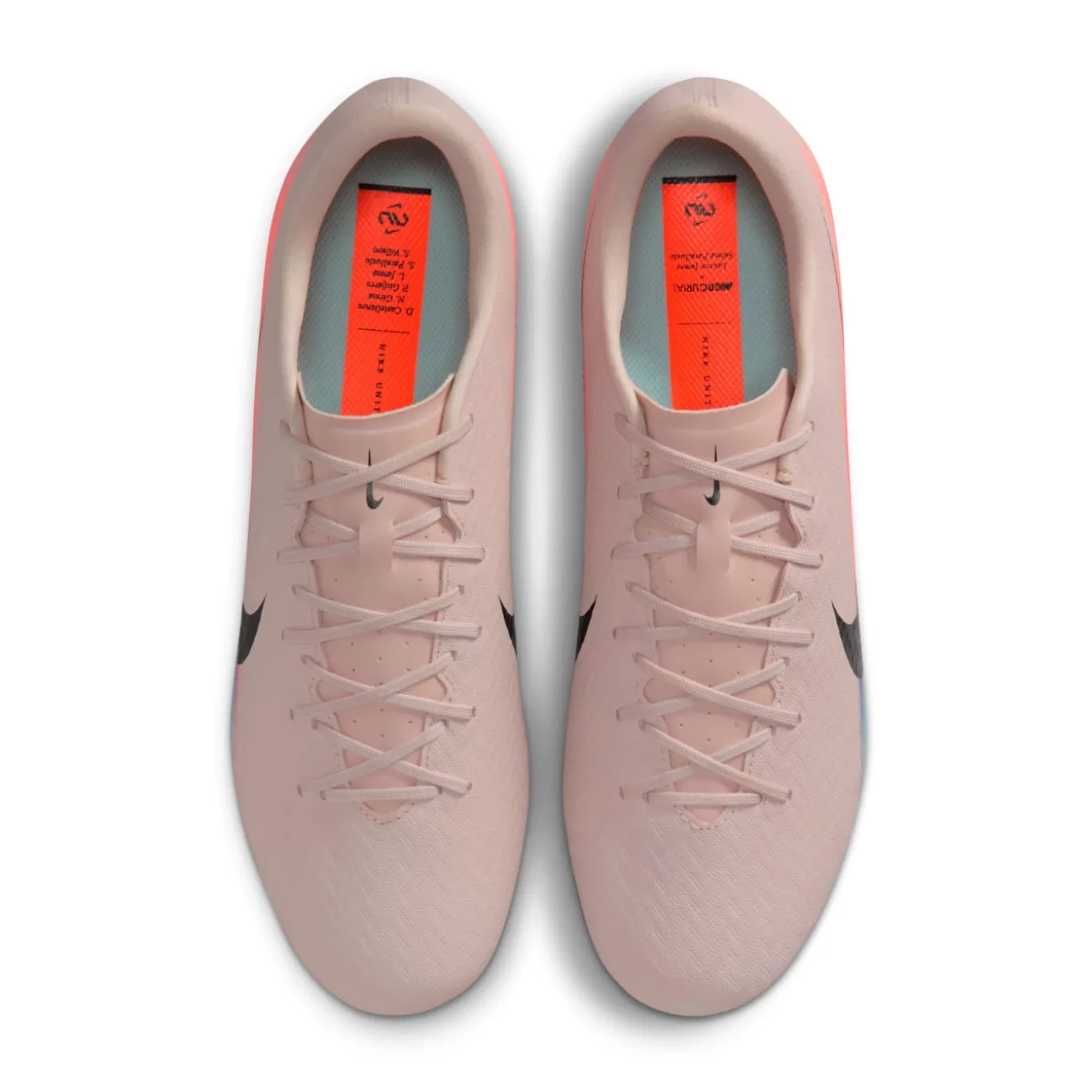 Nike Zoom Mercurial Vapor 16 Academy Gras / Kunstgras Voetbalschoenen (MG) Roze Blauw Turquoise