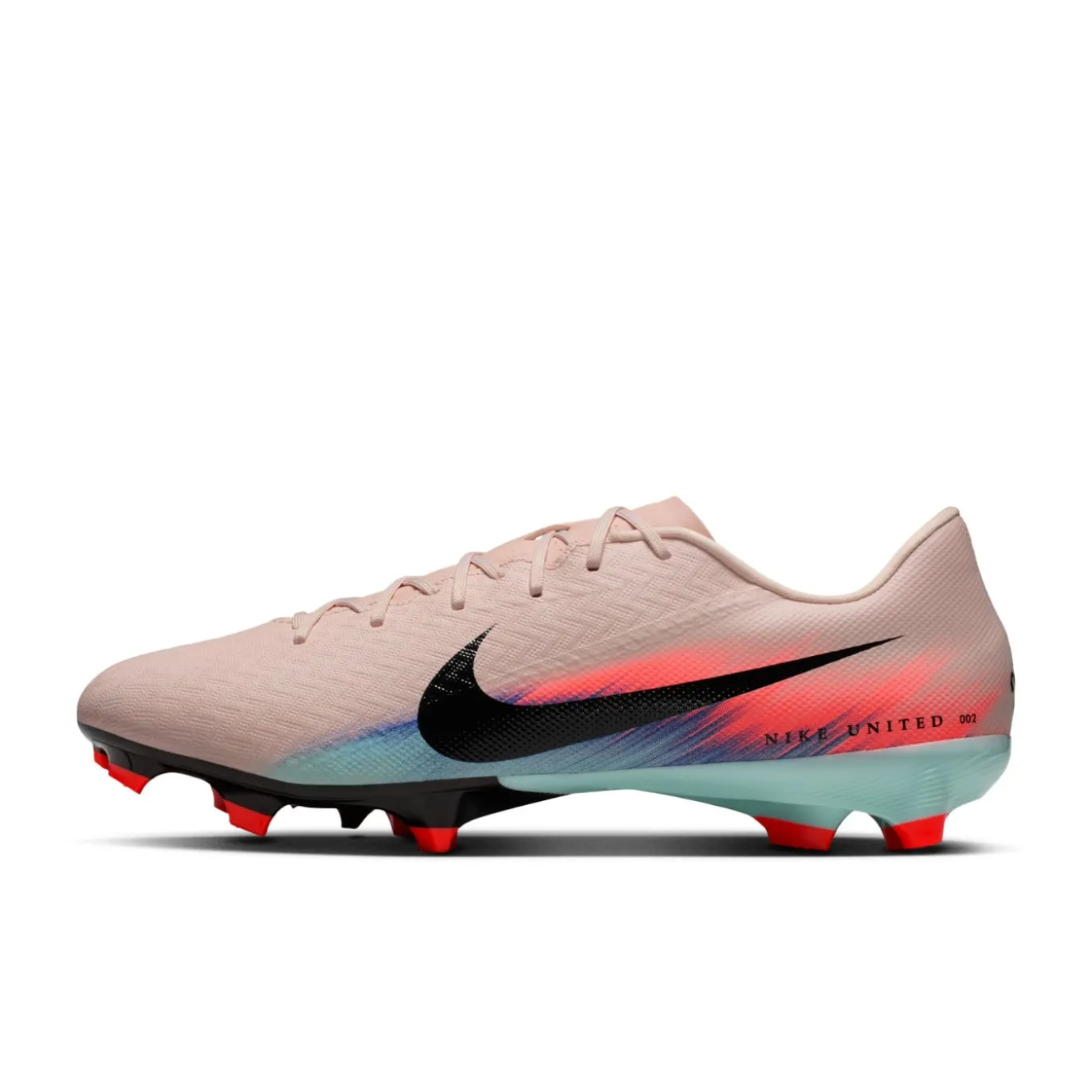 Nike Zoom Mercurial Vapor 16 Academy Gras / Kunstgras Voetbalschoenen (MG) Roze Blauw Turquoise