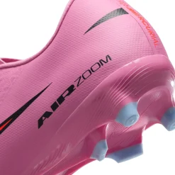 Nike Zoom Mercurial Vapor 16 Academy Gras / Kunstgras Voetbalschoenen (MG) Roze Felrood Lichtblauw
