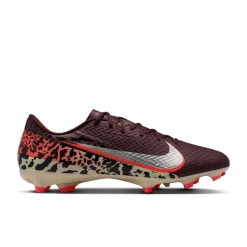 Nike Zoom Mercurial Vapor 16 Academy Gras / Kunstgras Voetbalschoenen (MG) Bordeauxrood Zilver Oranje