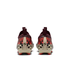 Nike Zoom Mercurial Vapor 16 Academy Gras / Kunstgras Voetbalschoenen (MG) Kids Bordeauxrood Zilver Oranje