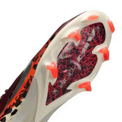 Nike Zoom Mercurial Vapor 16 Elite Gras Voetbalschoenen (FG) Bordeauxrood Zilver Oranje