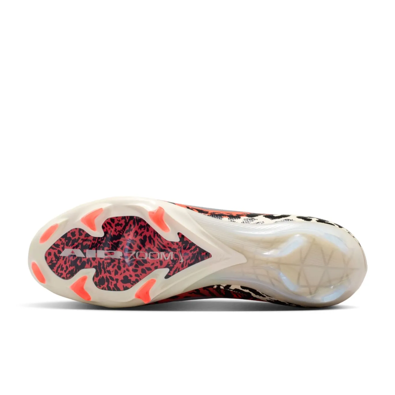 Nike Zoom Mercurial Vapor 16 Elite Gras Voetbalschoenen (FG) Bordeauxrood Zilver Oranje