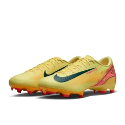 Nike Zoom Mercurial Vapor 16 Mbappé Academy Gras / Kunstgras Voetbalschoenen (MG) Geel Roze Oranje