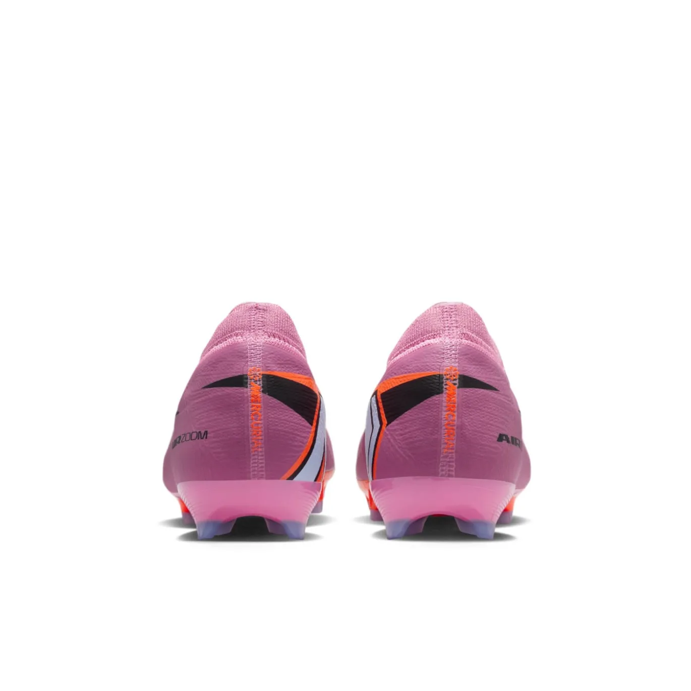 Nike Zoom Mercurial Vapor 16 Pro Gras Voetbalschoenen (FG) Kids Roze Felrood Lichtblauw
