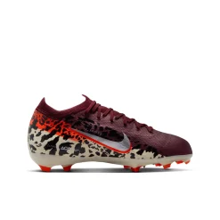 Nike Zoom Mercurial Vapor 16 Pro Gras / Kunstgras Voetbalschoenen (MG) Kids Bordeauxrood Zilver Oranje