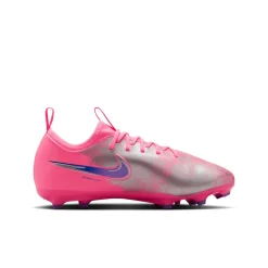 Nike Zoom Mercurial Vapor 16 Vinicius Júnior Academy Gras / Kunstgras Voetbalschoenen (MG) Kids Felroze Paars