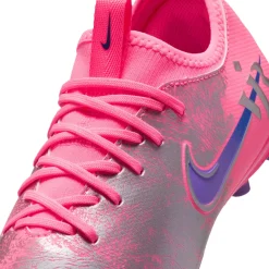 Nike Zoom Mercurial Vapor 16 Vinicius Júnior Academy Gras / Kunstgras Voetbalschoenen (MG) Kids Felroze Paars