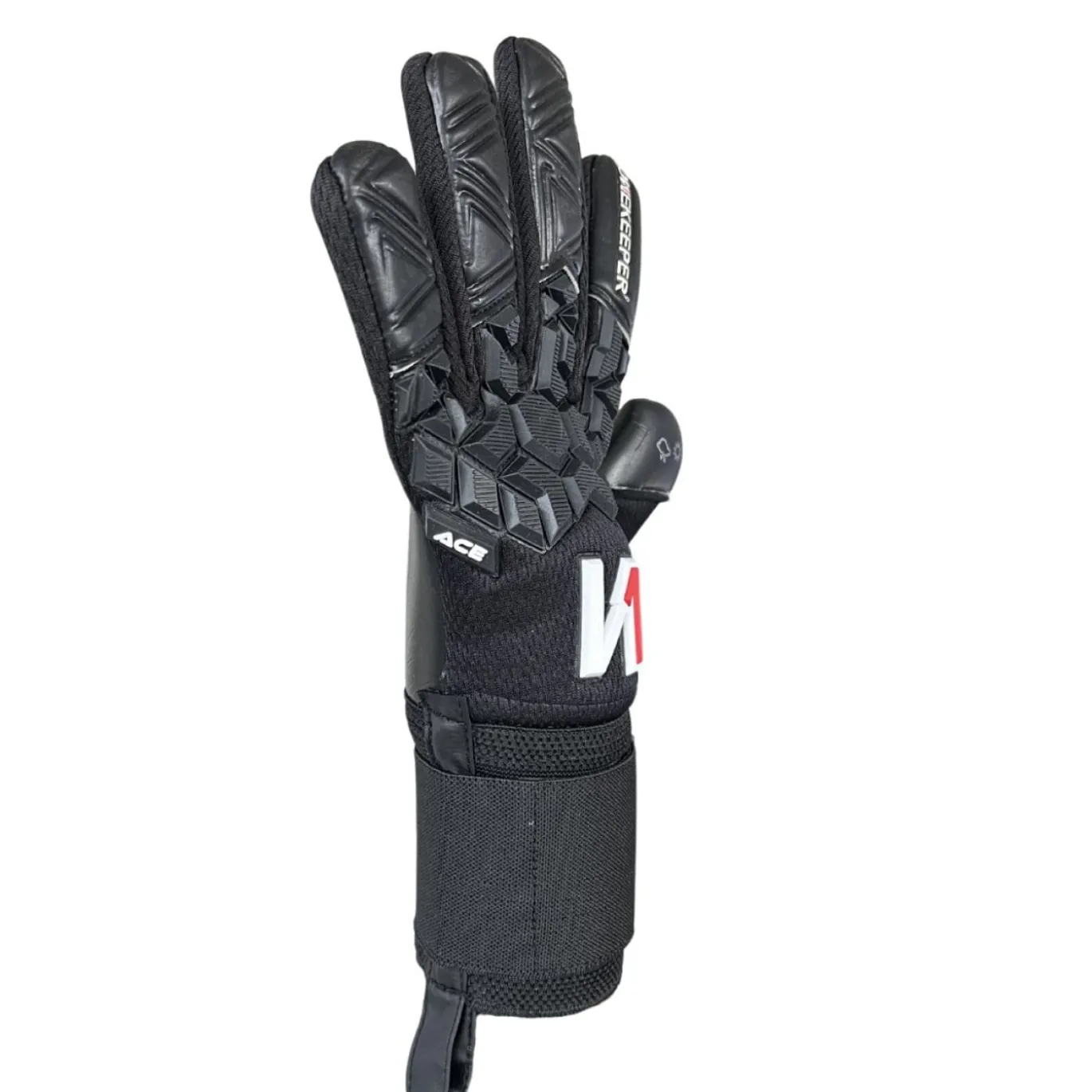 Onekeeper Ace Mesh Keepershandschoenen Zwart Wit Rood