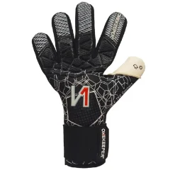 Onekeeper C-Tec Keepershandschoenen Zwart Wit Rood