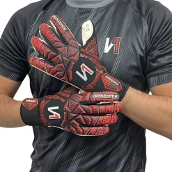 Onekeeper Finaty Keepershandschoenen Rood Zwart