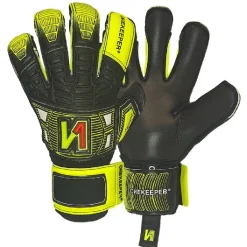 Onekeeper Fusion Keepershandschoenen Kids Zwart Geel Rood