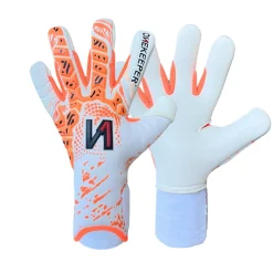 Onekeeper Iconic Keepershandschoenen Wit Oranje Zwart
