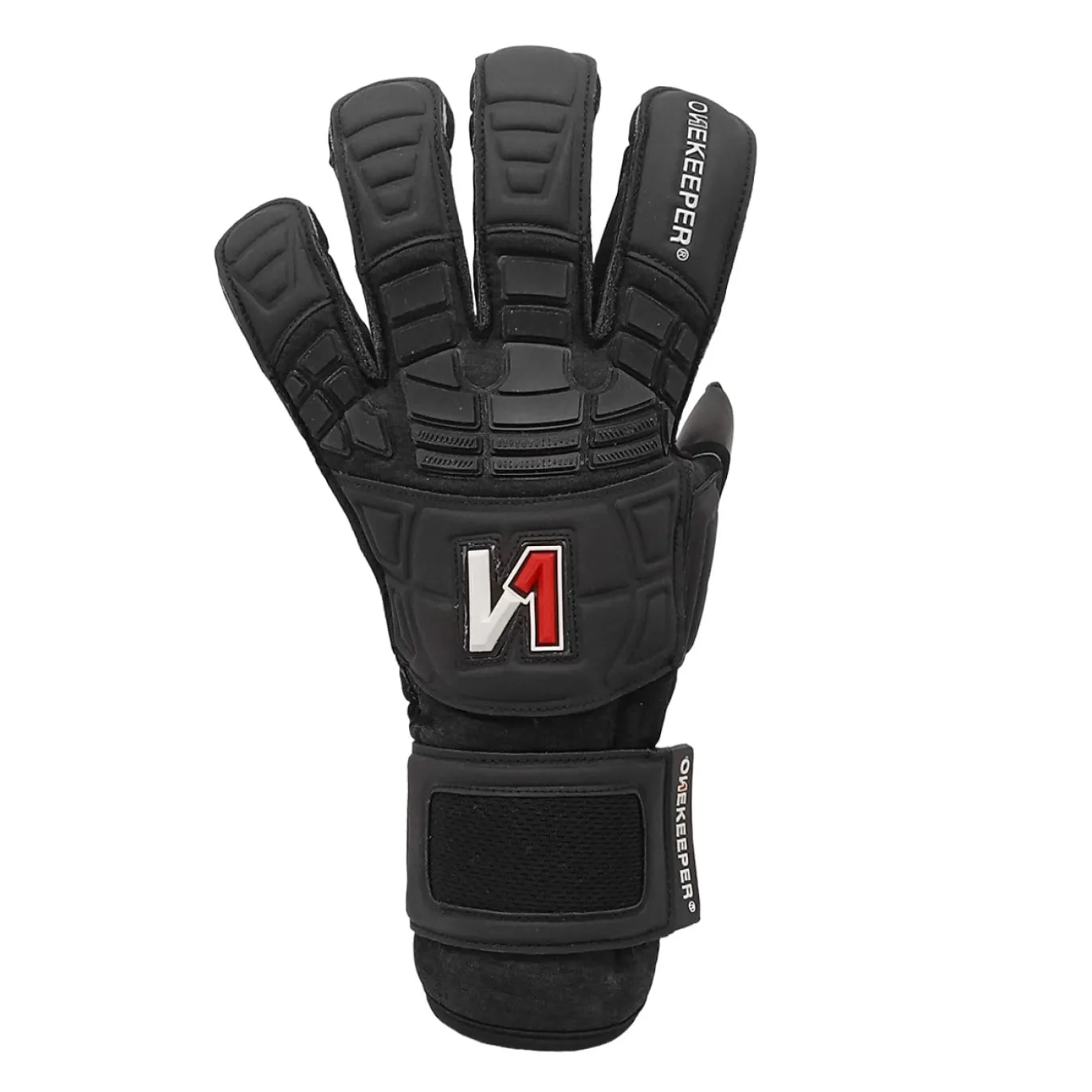 Onekeeper Solid Black Keepershandschoenen Zwart