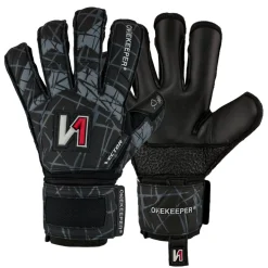 Onekeeper Vector Evolution Keepershandschoenen Kids Zwart Grijs Wit