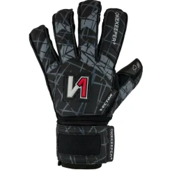Onekeeper Vector Evolution Keepershandschoenen Kids Zwart Grijs Wit