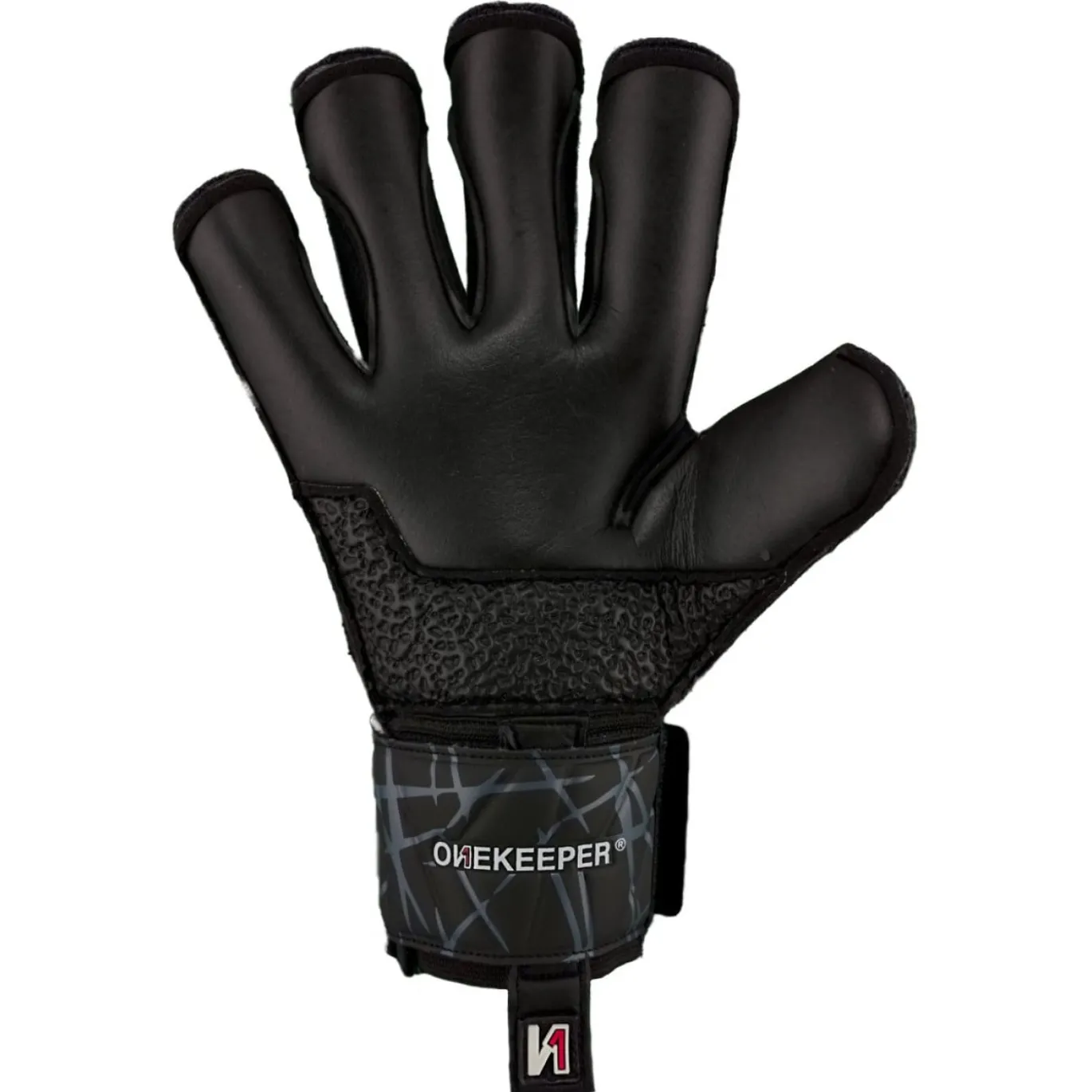 Onekeeper Vector Evolution Keepershandschoenen Kids Zwart Grijs Wit