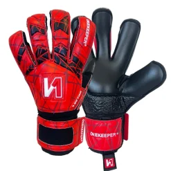 Onekeeper Vector Evolution Keepershandschoenen Kids Rood Zwart Wit
