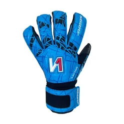 Onekeeper Vector Evolution Keepershandschoenen Kids Blauw Zwart Wit