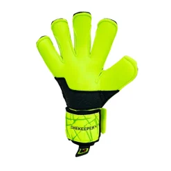 Onekeeper Vector Evolution Keepershandschoenen Kids Fluorgeel Zwart Rood