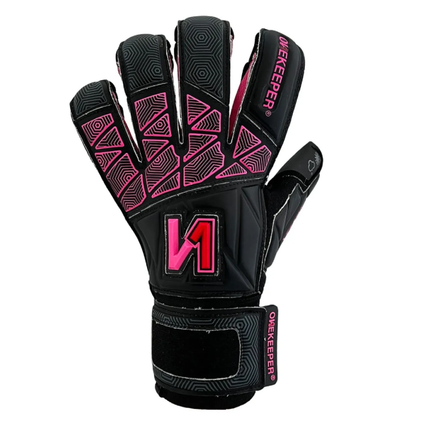 Onekeeper Vector Keepershandschoenen Kids Zwart Roze