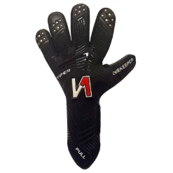 Onekeeper Viper Keepershandschoenen Zwart Wit Rood