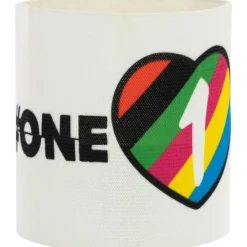 One Love Aanvoerdersband Wit Multicolor