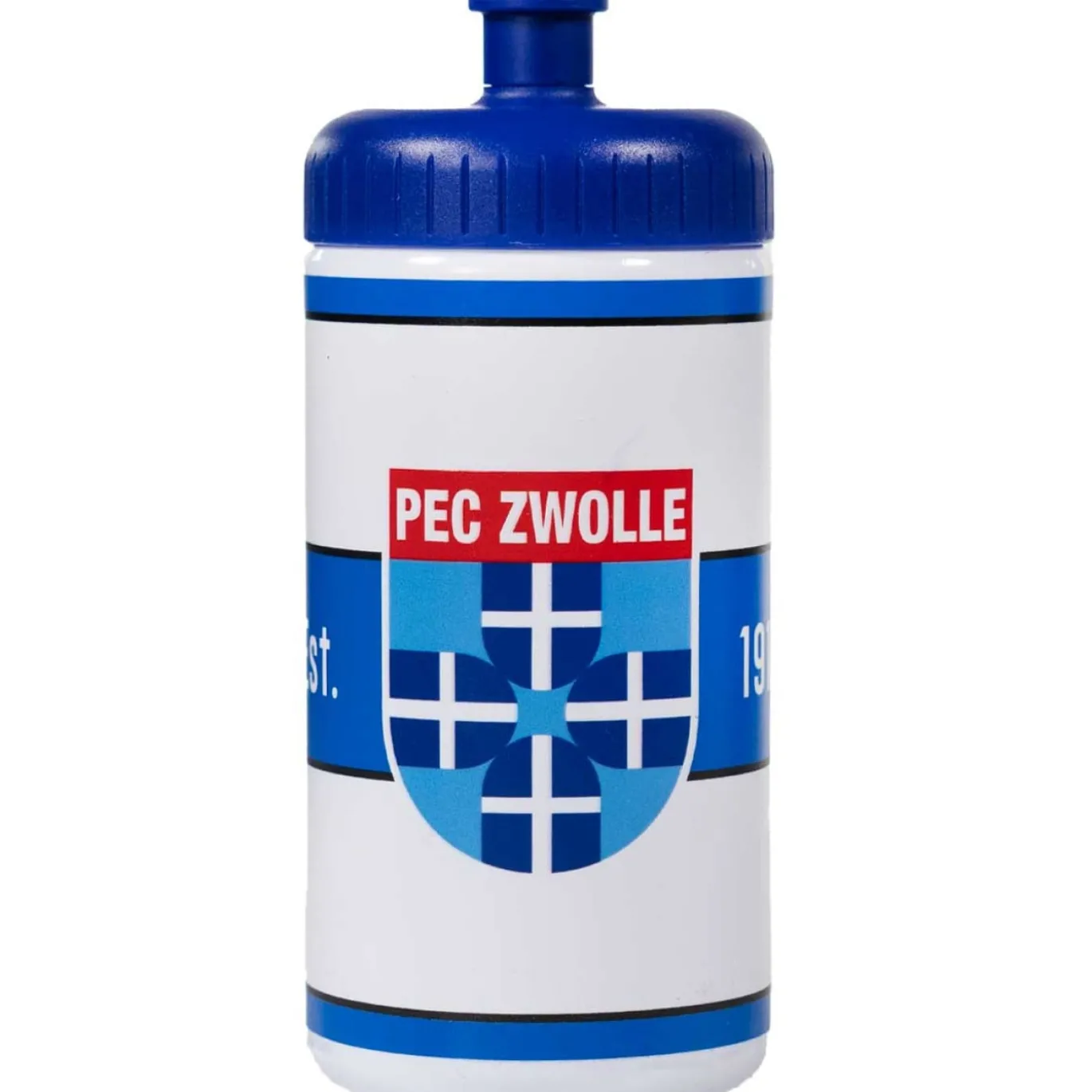 PEC Zwolle Bidon Wit Blauw