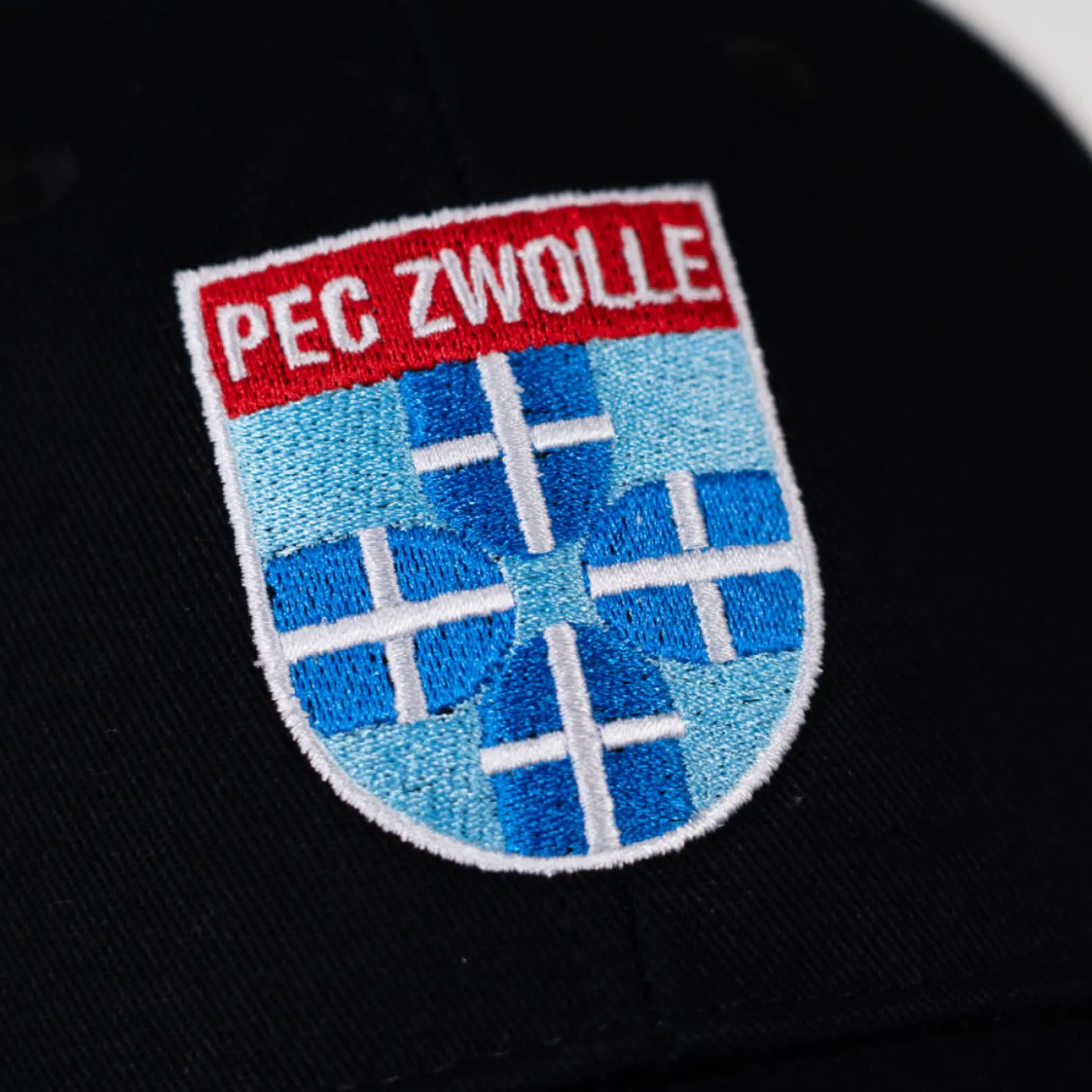 PEC Zwolle Cap Mesh Zwart