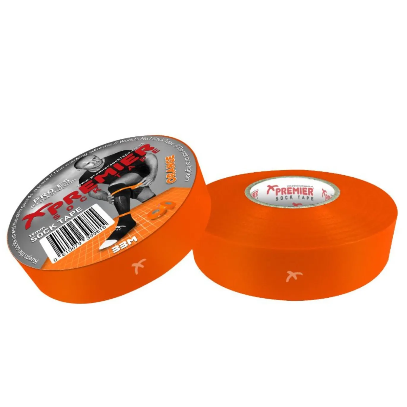 Premier Sokkentape 19mm Oranje