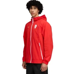 PUMA AC Milan Pumatech Trainingsjack Woven 2025-2026 Rood Wit