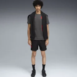 PUMA AC Milan Pumatech T-Shirt 2025-2026 Grijs Rood Zwart