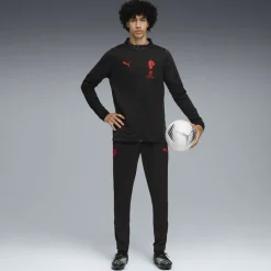 PUMA AC Milan Trainingsbroek 2025-2026 Zwart Rood