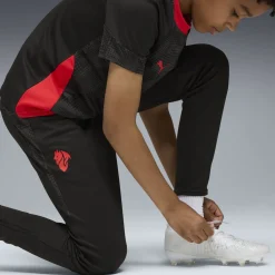 PUMA AC Milan Trainingsbroek 2025-2026 Kids Zwart Rood