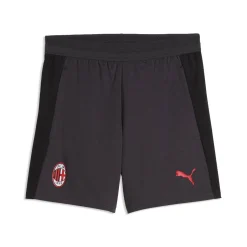 PUMA AC Milan Trainingsbroekje 2026-2027 Kids Donkergrijs Rood