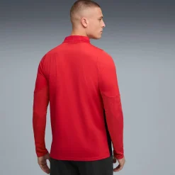 PUMA AC Milan Trainingspak 1/4-Zip 2025-2026 Rood Zwart Wit