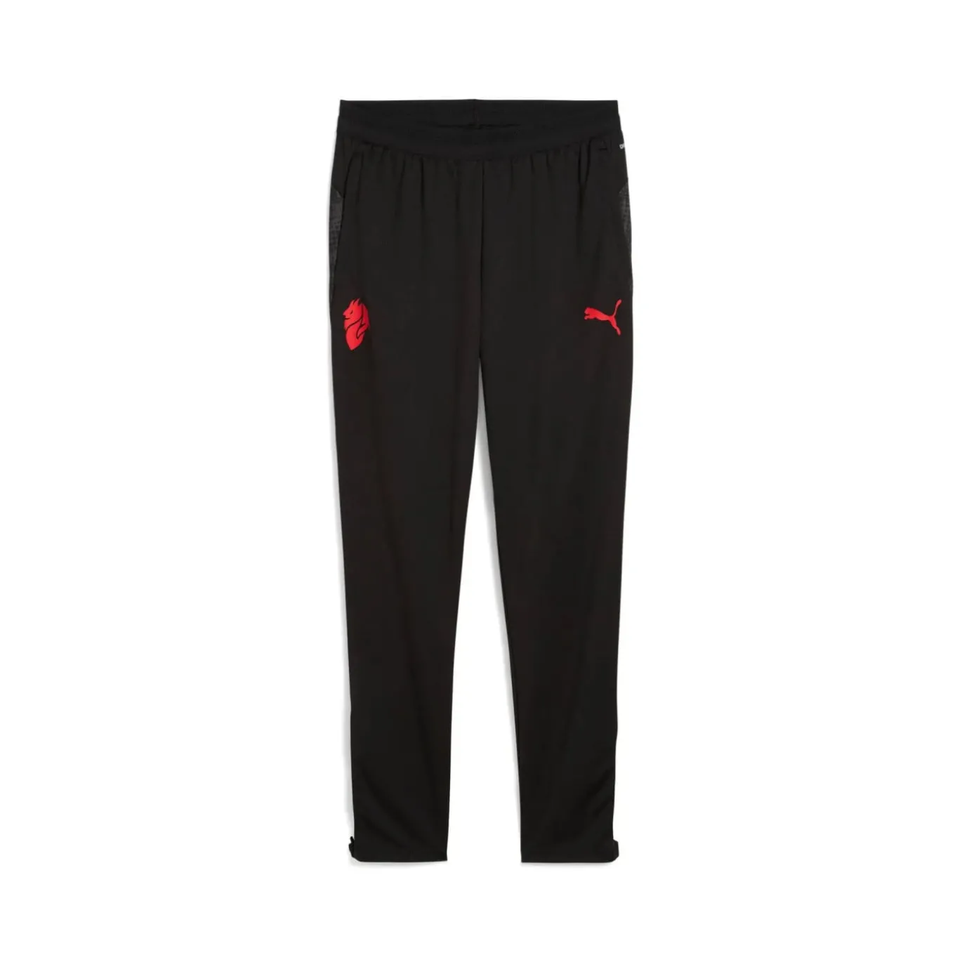 PUMA AC Milan Trainingspak 1/4-Zip 2025-2026 Rood Zwart Wit