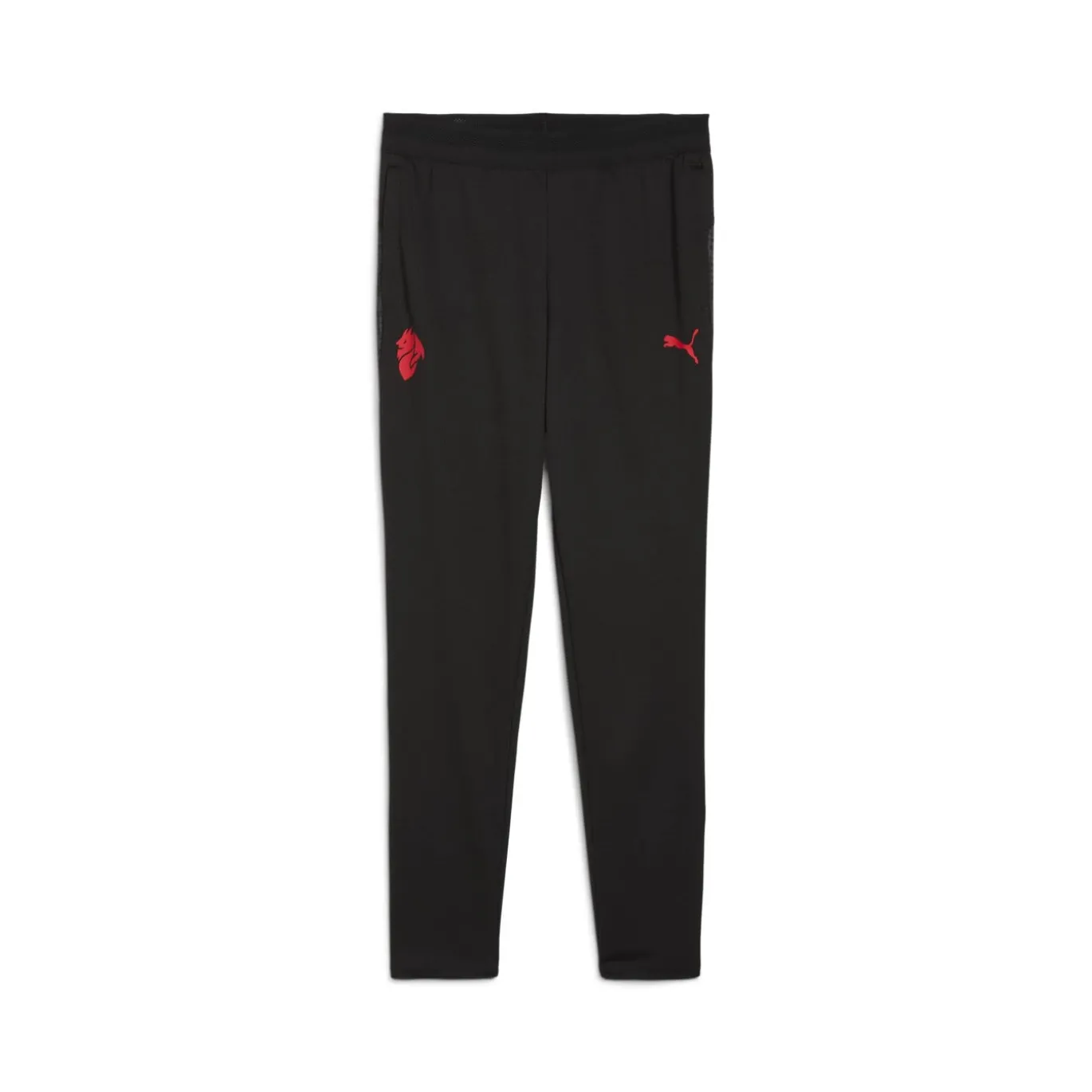 PUMA AC Milan Trainingspak 1/4-Zip 2025-2026 Kids Zwart Rood