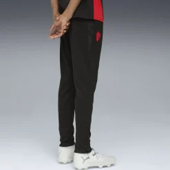 PUMA AC Milan Trainingspak 1/4-Zip 2025-2026 Kids Zwart Rood