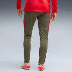 PUMA AC Milan Trainingspak 1/4-Zip 2026-2027 Lichtgrijs Donkergroen Rood Wit