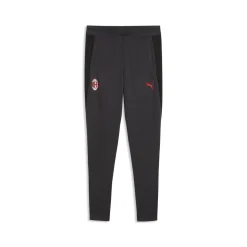 PUMA AC Milan Trainingspak 1/4-Zip 2026-2027 Kids Donkergrijs Rood