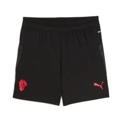 PUMA AC Milan Trainingsset 2025-2026 Kids Zwart Rood