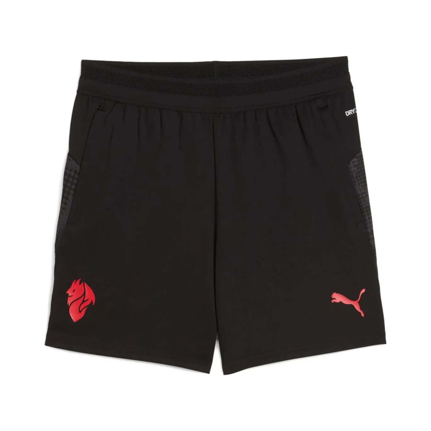 PUMA AC Milan Trainingsset 2025-2026 Kids Zwart Rood