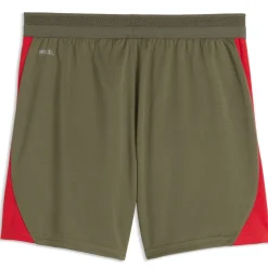 PUMA AC Milan Trainingsset 2026-2027 Kids Lichtgrijs Donkergroen Rood